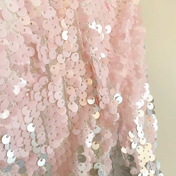 SUPERDOWN Aubree Sequin Valentine Mini Skirt NWT Size L - Picture 5 of 10